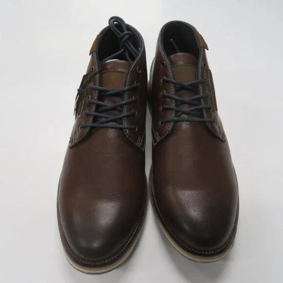 Sonoma Atkins Chukka Boots Mens 9.5 Wide Ortholite Vitalize New Brown Cognac - Picture 7 of 12